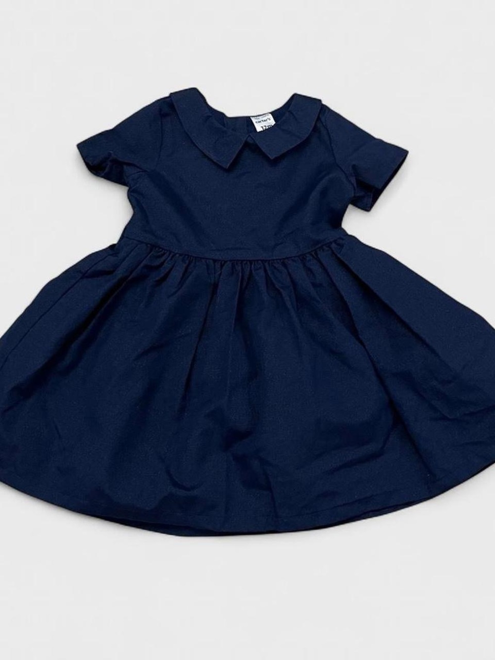 Carters Navy Blue Baby Holiday Dress